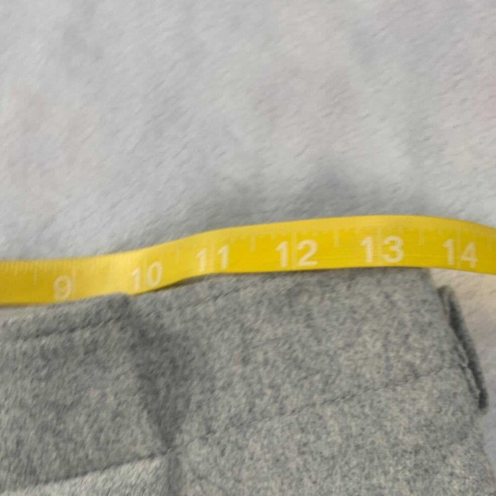 Coach size 4 high waist pleated front Gray Wool Pants nwot - Picture 9 of 13